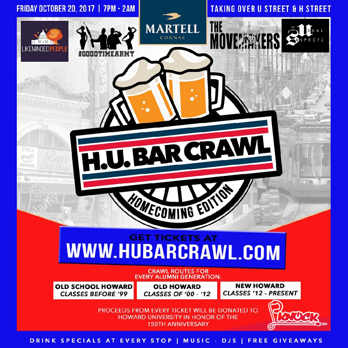 HU BAR CRAWL