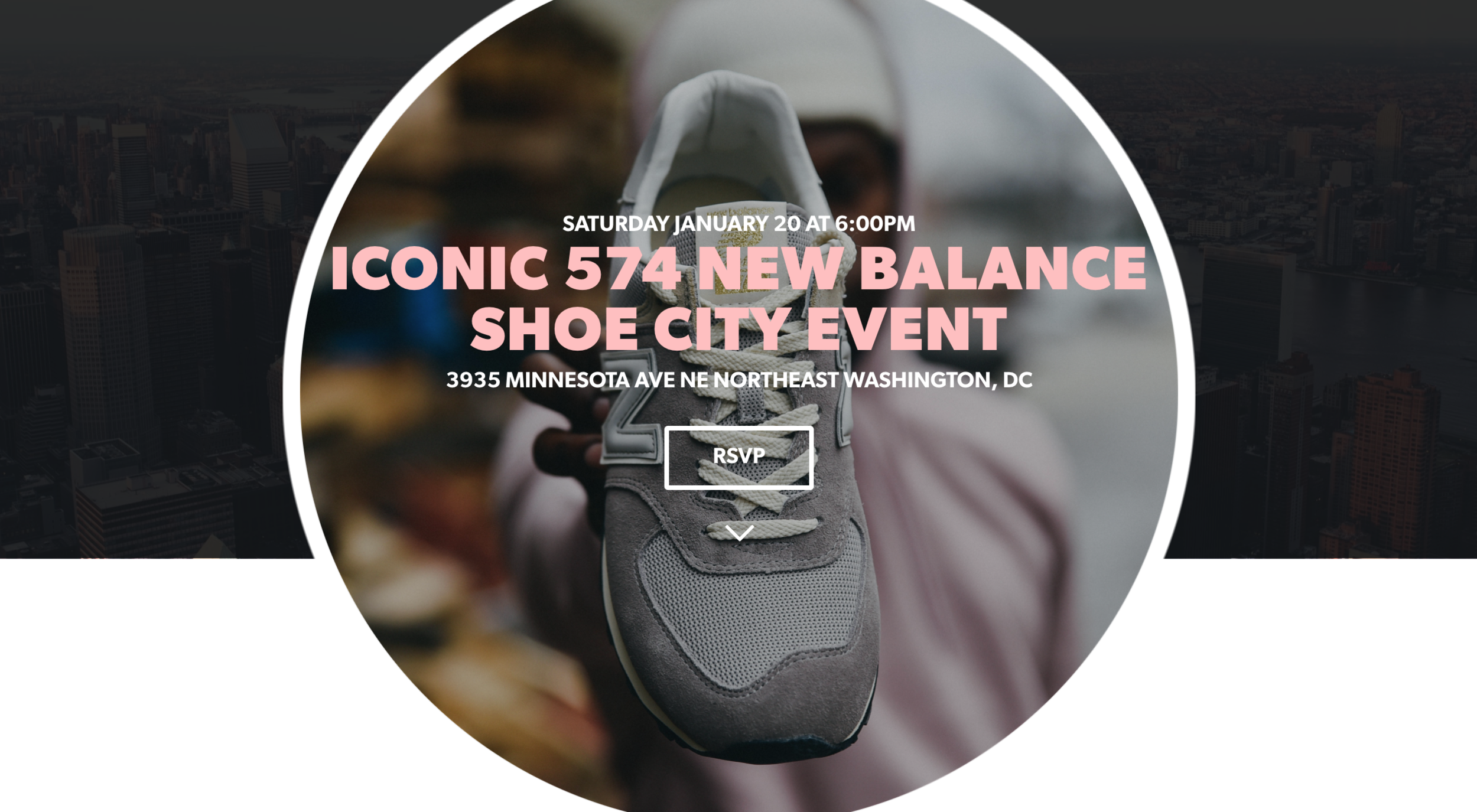 NEW BALANCE SHOE CITY EVENT