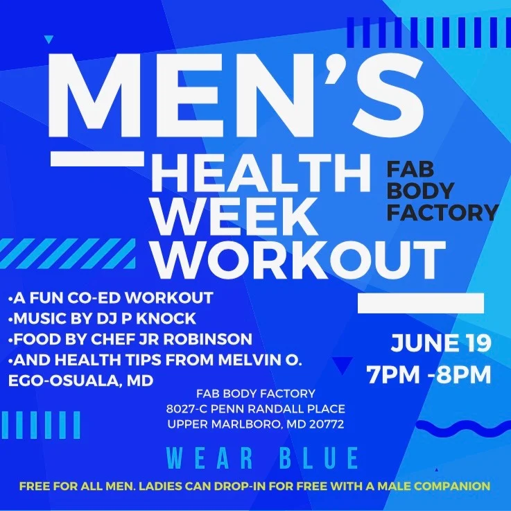 MEN'S HEALTH WEEK WORKOUT