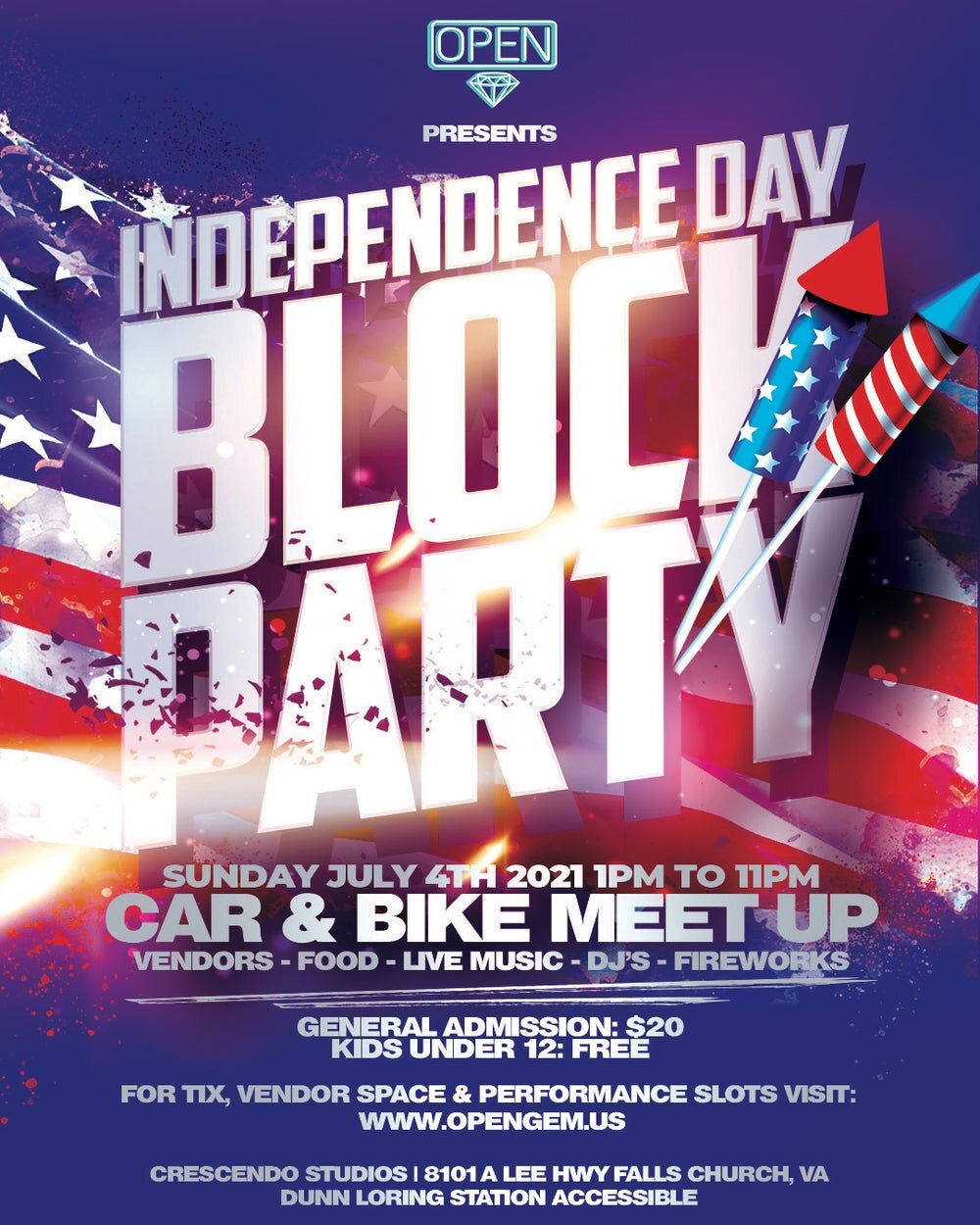iNDEPENDENCE DAY BLOCK PARTY