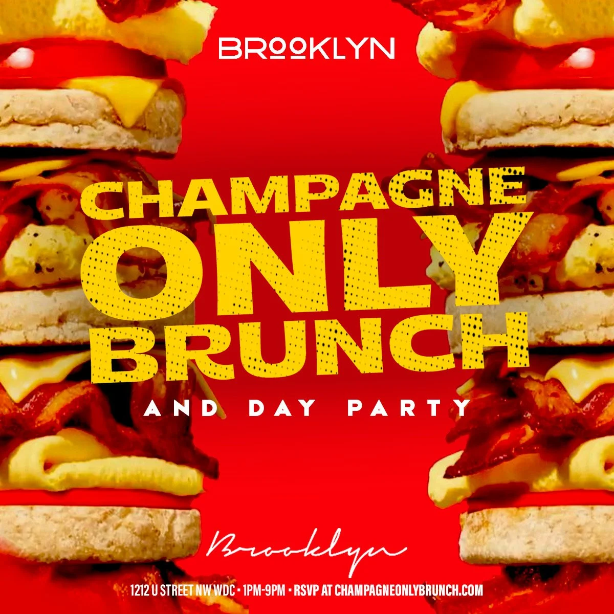 CHAMPAGNE ONLY BRUNCH