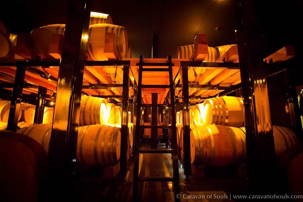 Barrel Room at white Rose
