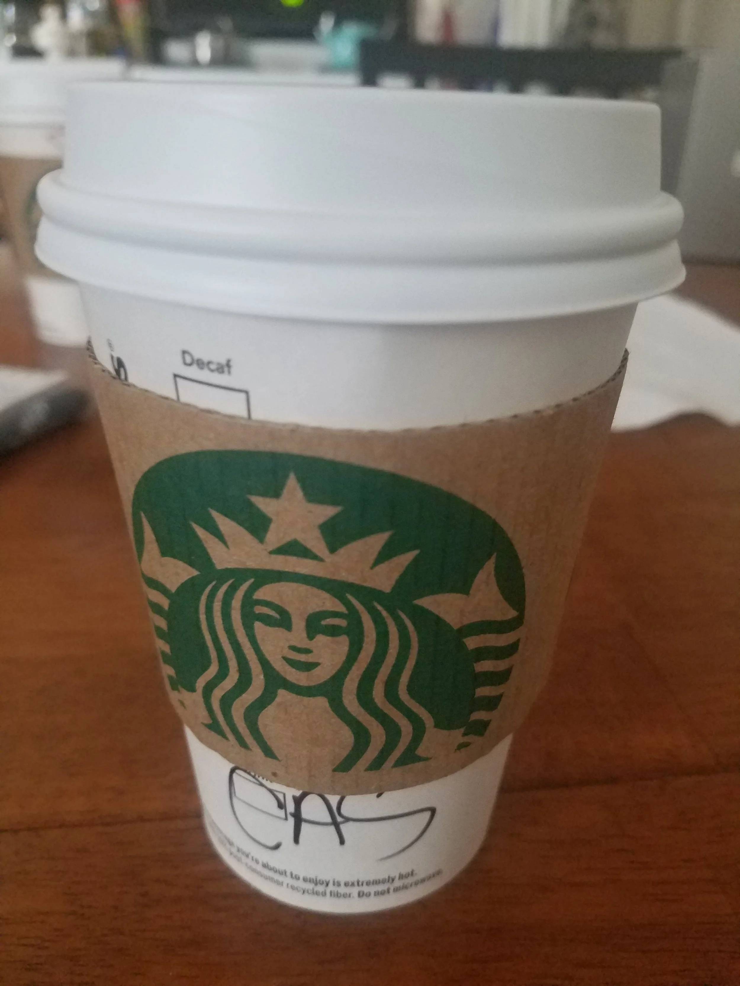 * my actual drink, a cascara latte! All images used under the Creative Commons Zero (CC0) license