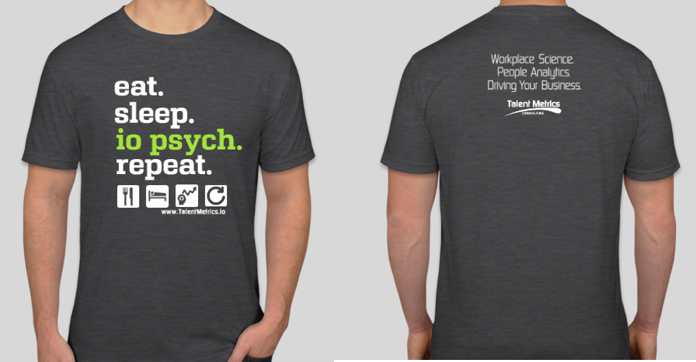 Our 2018 I-O Psych Shirt Design