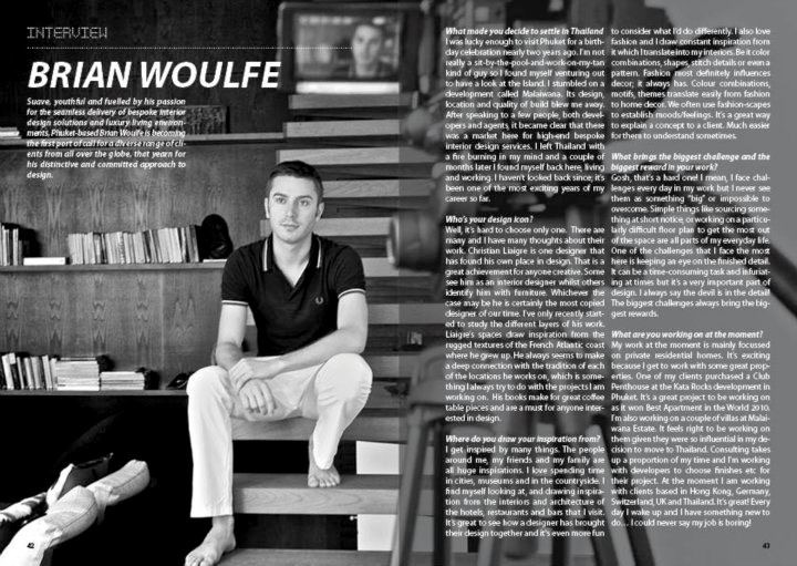 Interview Brian Woulfe, Bed Sheets.