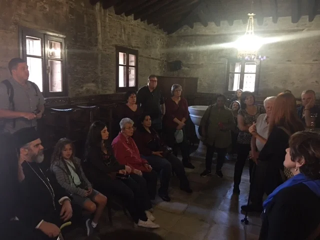 at the Church dedicated to our Lord at Moni Vlatadon