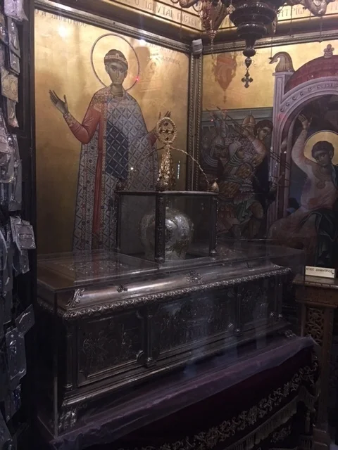 the Holy Relics of the Great & Holy Martyr Demetrius of Thessaloniki