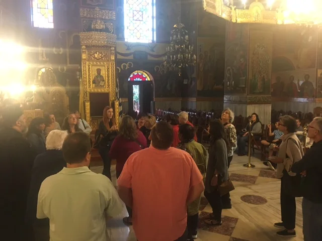 In the Church of St. Gregory Palamas