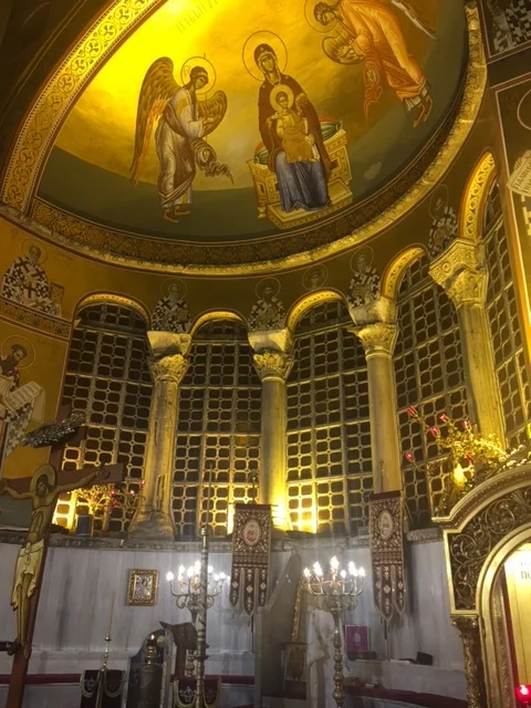 the apse of the church of St. Demetrius