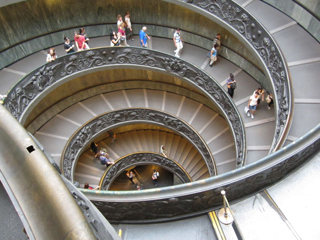 VaticanMuseumStairwell