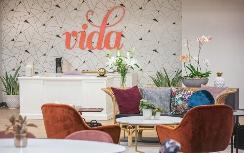 PMG PHOTO: JONATHAN HOUSE - Vida, a new co-work space in Northeast Portland, is located on the second floor of the Northeast 19th Avenue building that at one time served as the home of Jantzen Swimwear.