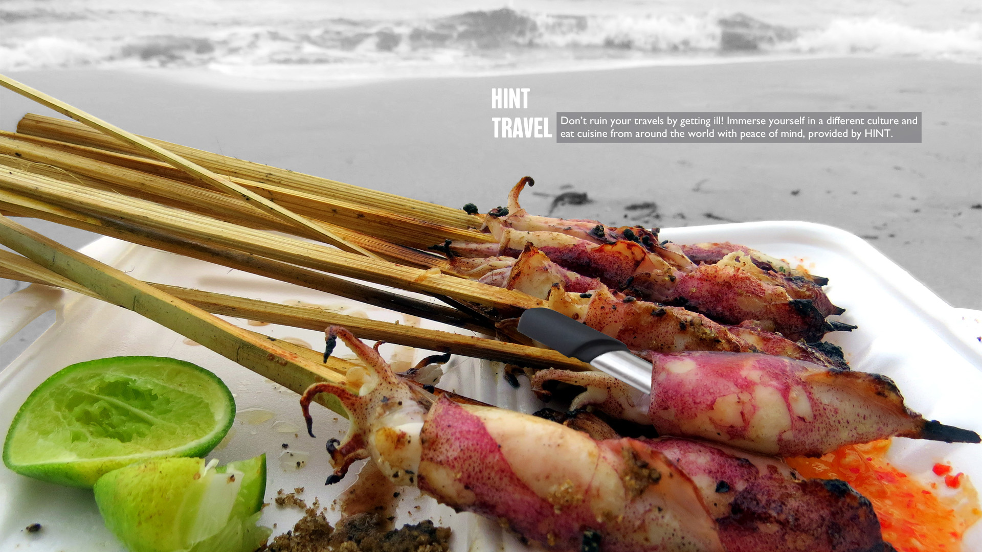 An adcept placing the product in a user scenario, bringing the concept to life.