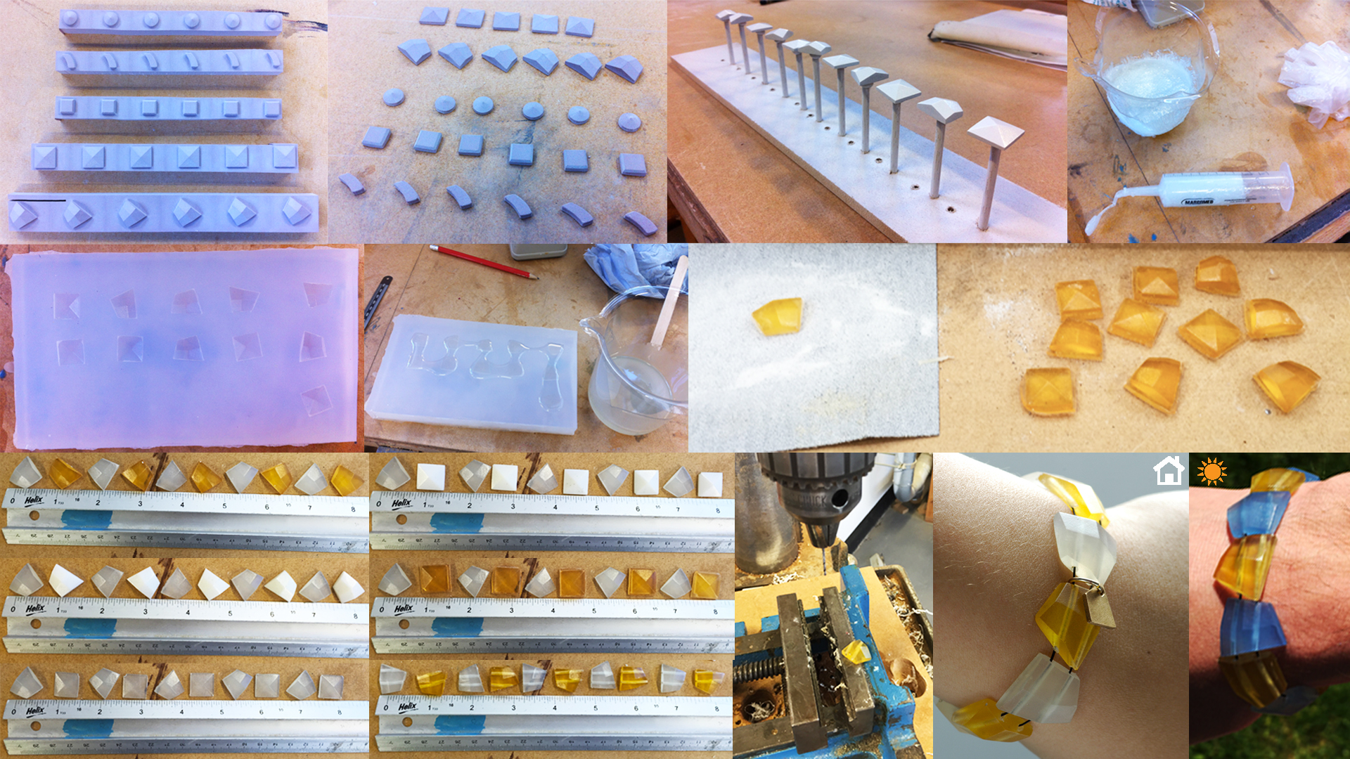 An overview of the making process for the functional prototype.
