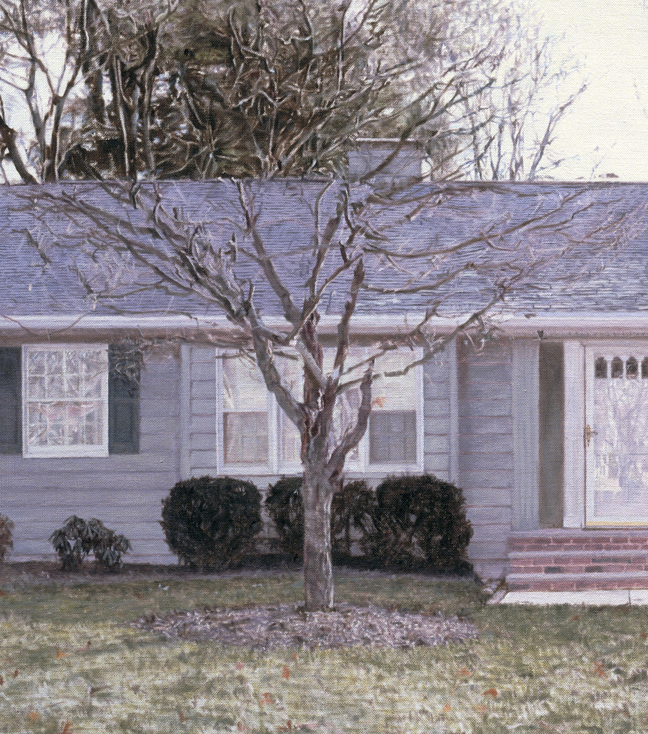   Yardley Ranch House &nbsp;(Detail), 2009 Oil on linen 35 1/2 x 55 inches 