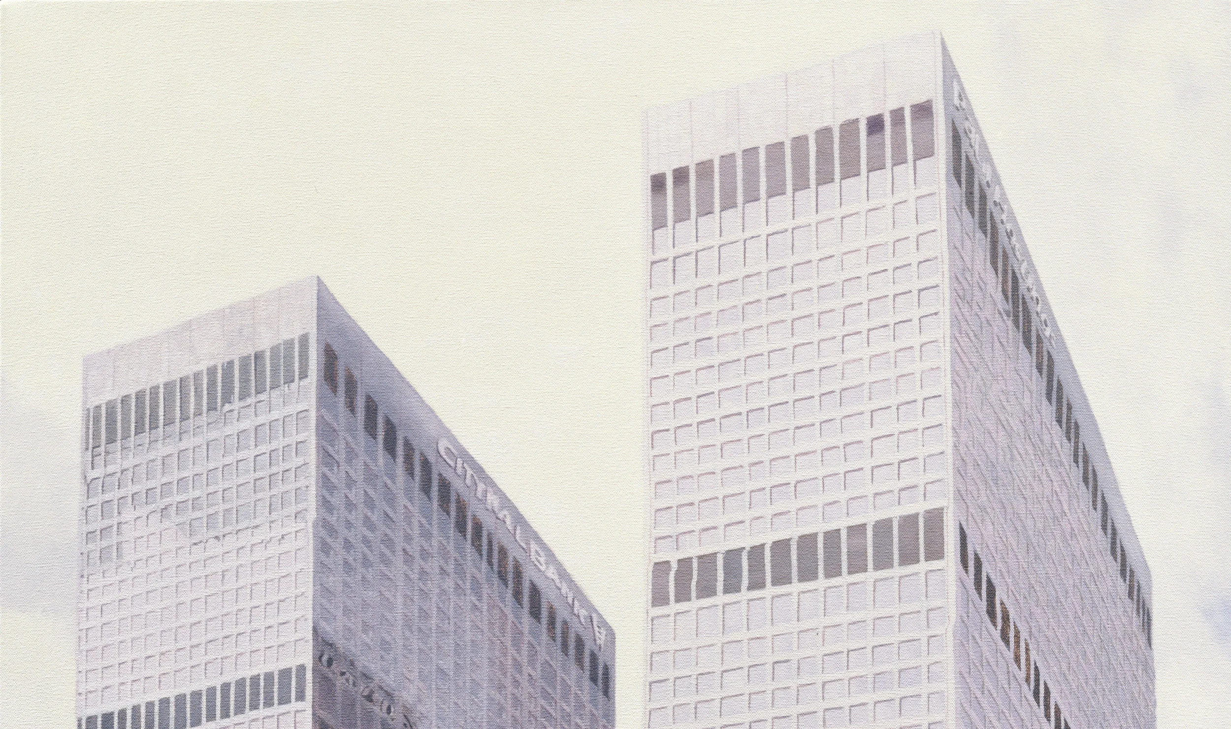 Arco Towers (Detail), 2007 Oil on canvas 50 x 35 inches