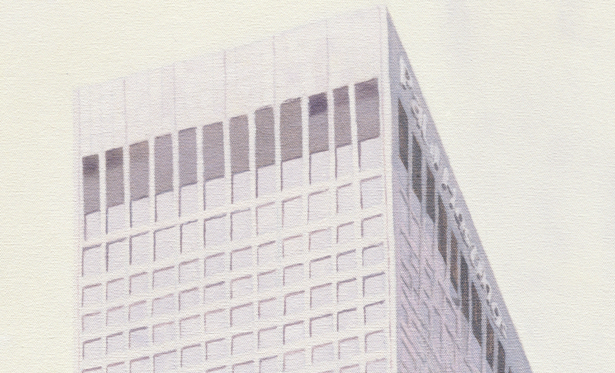   Arco Towers  (Detail), 2007 Oil on canvas 50 x 35 inches 