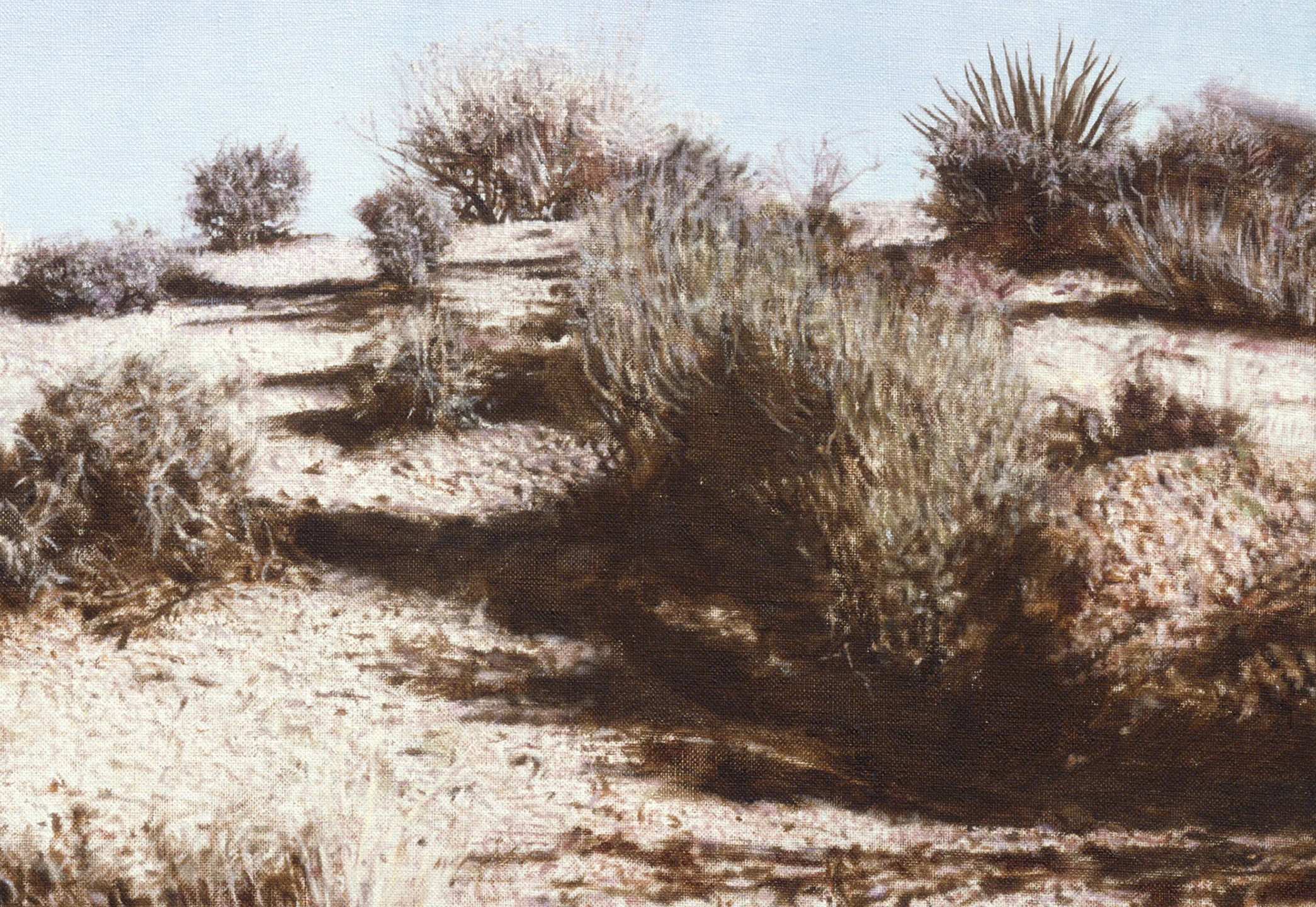 Joshua (Detail), 2007 Oil on linen 43 x 45 inches