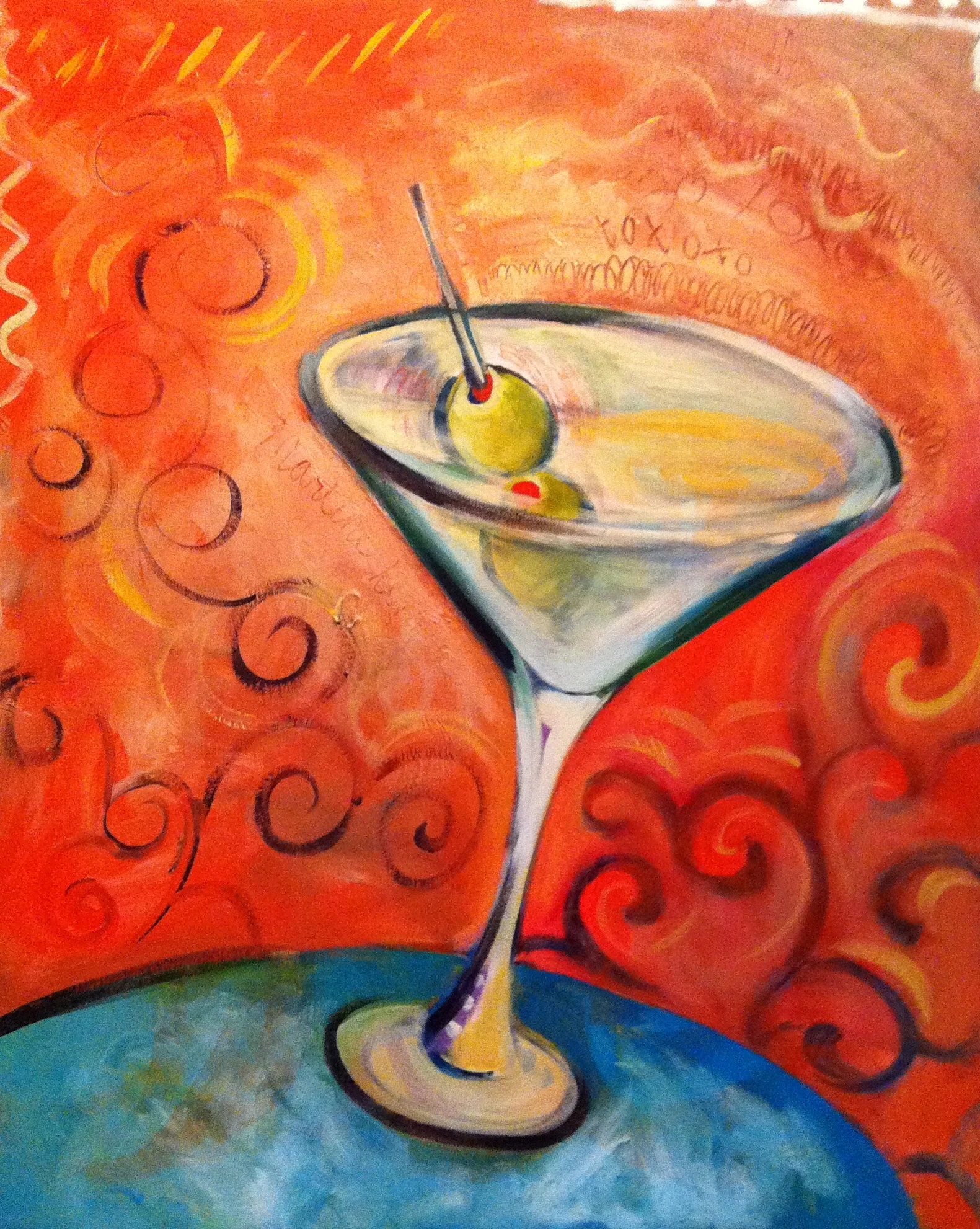 Painting for a Charity Auction