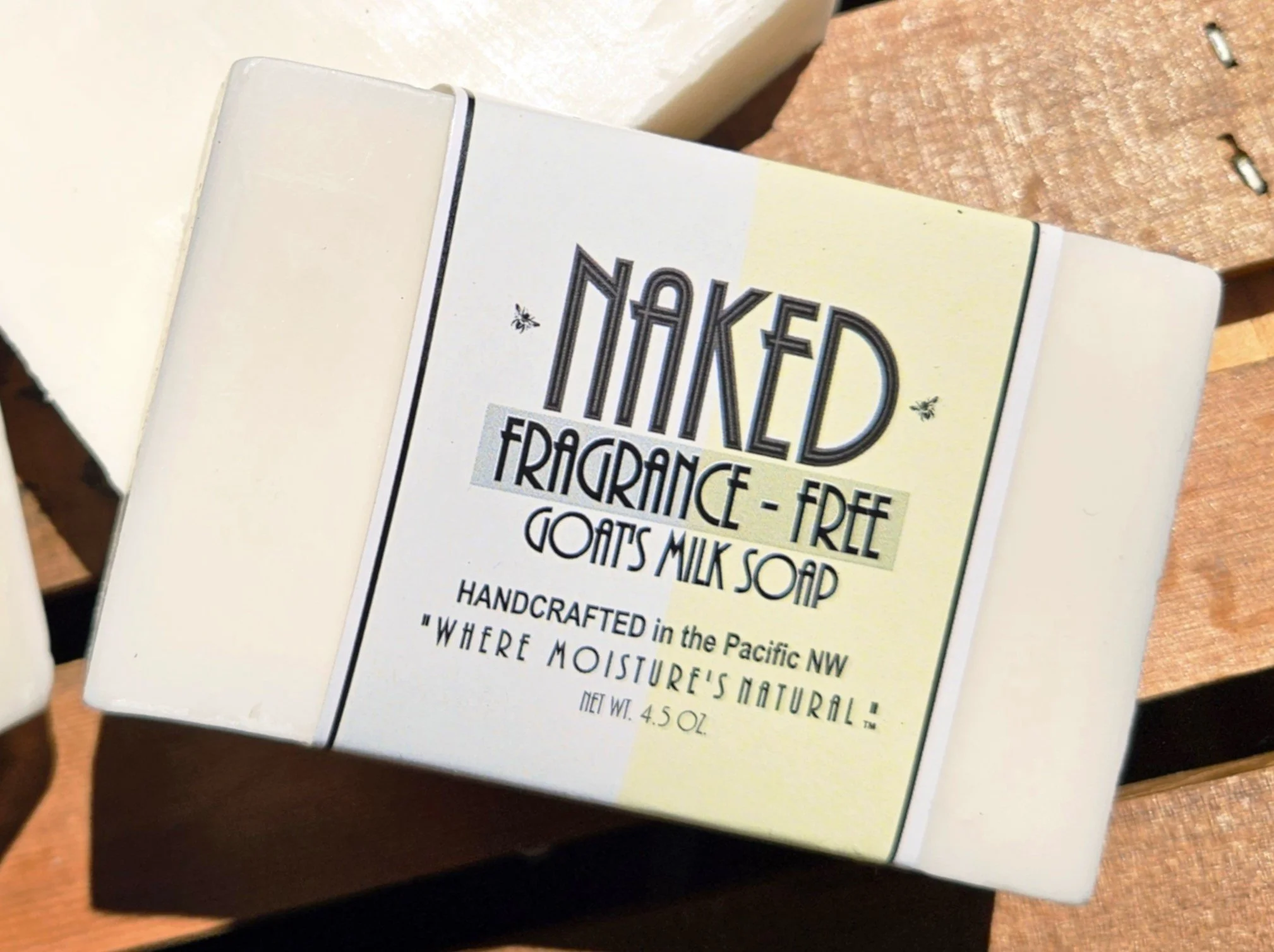 fragrance -free GOATS MILK ~ Glycerin Soap Bar