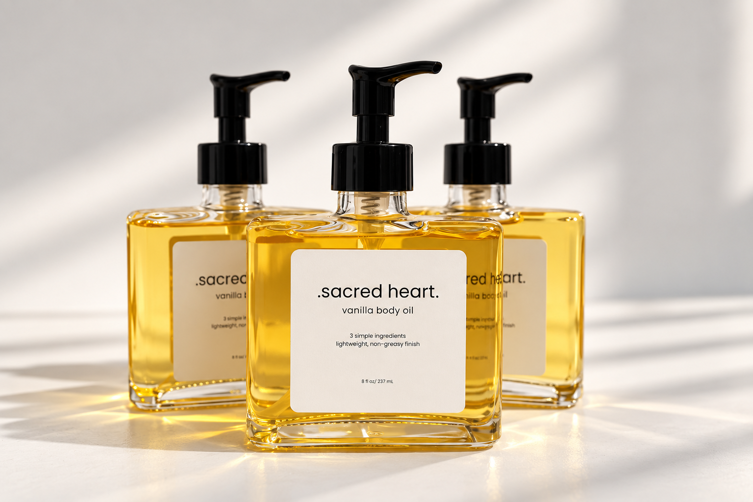 Sacred Heart Body Oil - Pure & Simple Hydration