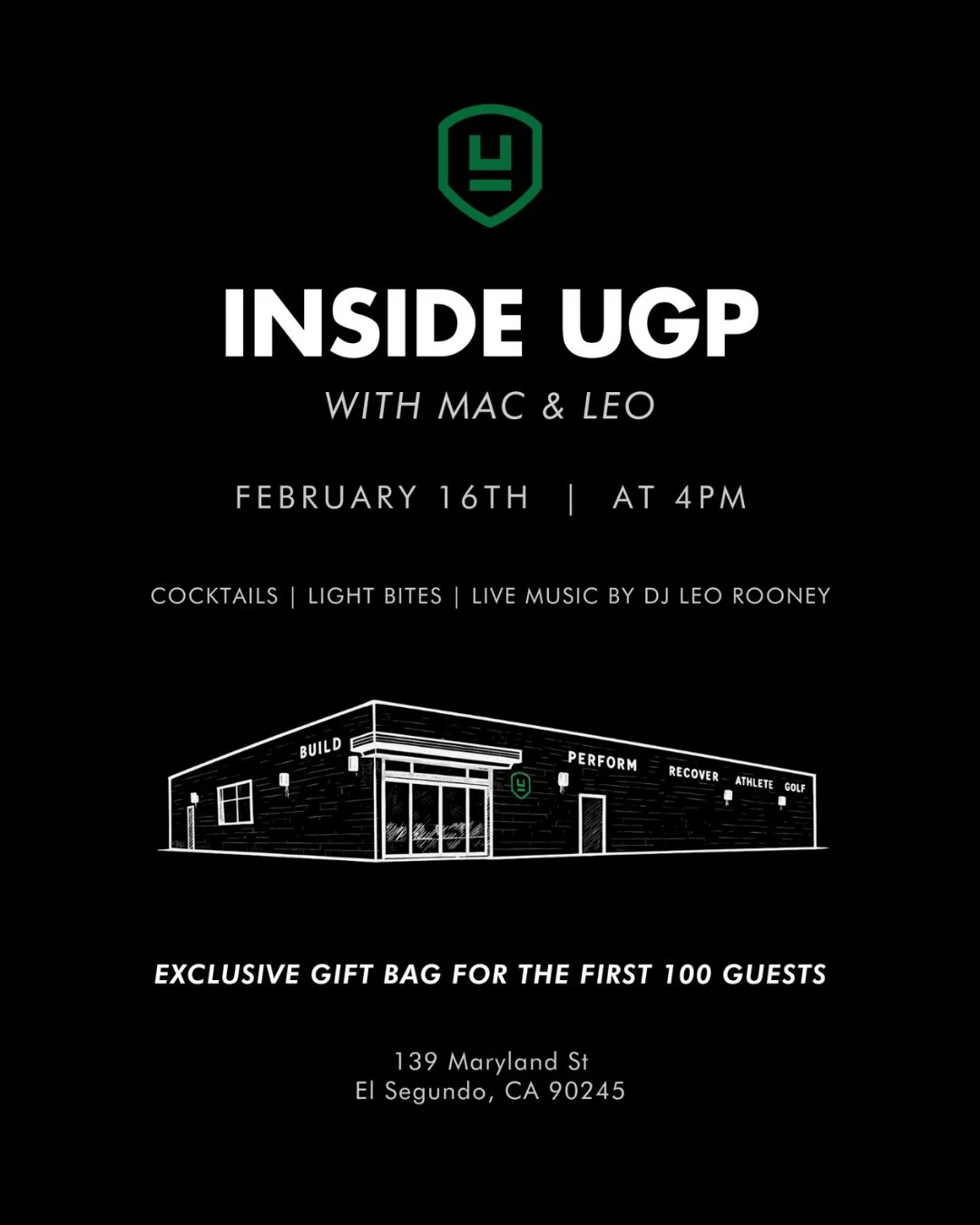 You&rsquo;re invited to step inside UGP El Segundo. 

Spend an afternoon with the team and take a closer look at the space.

RSVP link in bio.