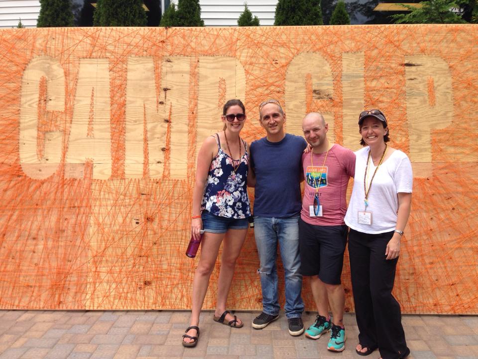 With Jonathan Fields, and my dear friends Toku and Stacia.