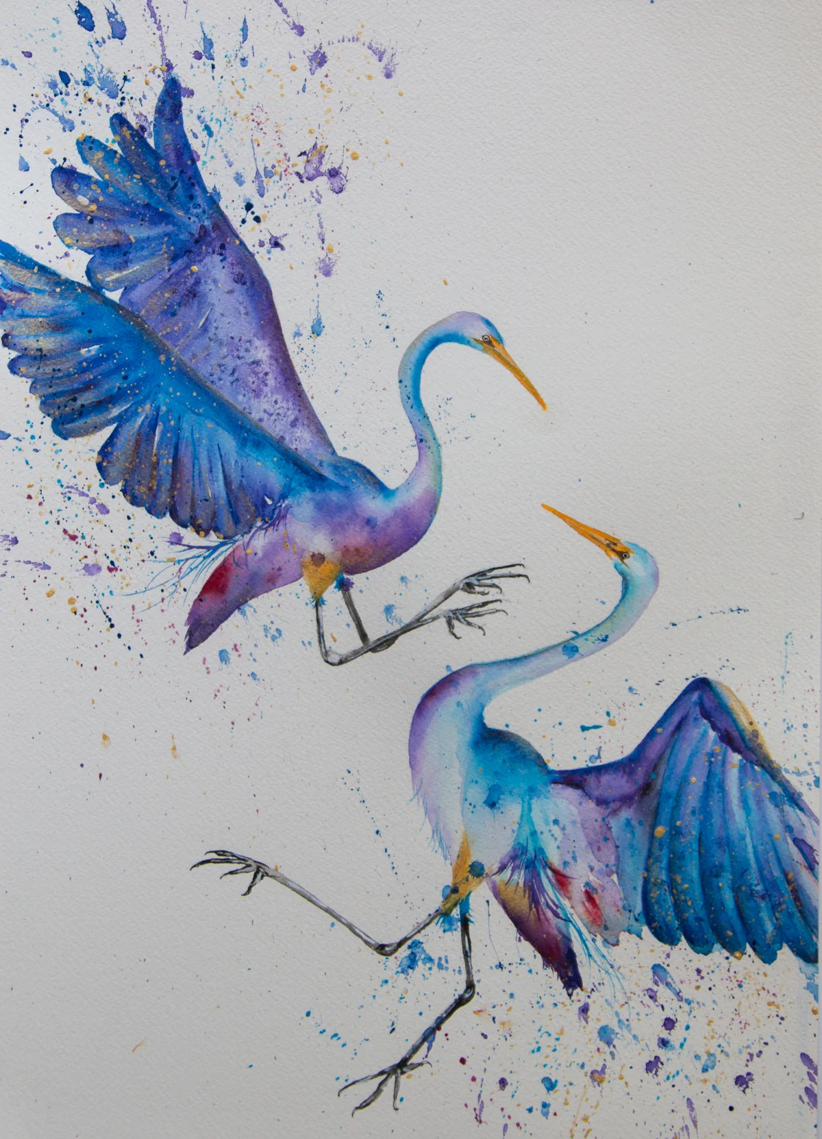 Day 3 Egrets Dancing - Zoe Wood - 2017 (1 of 1).jpg