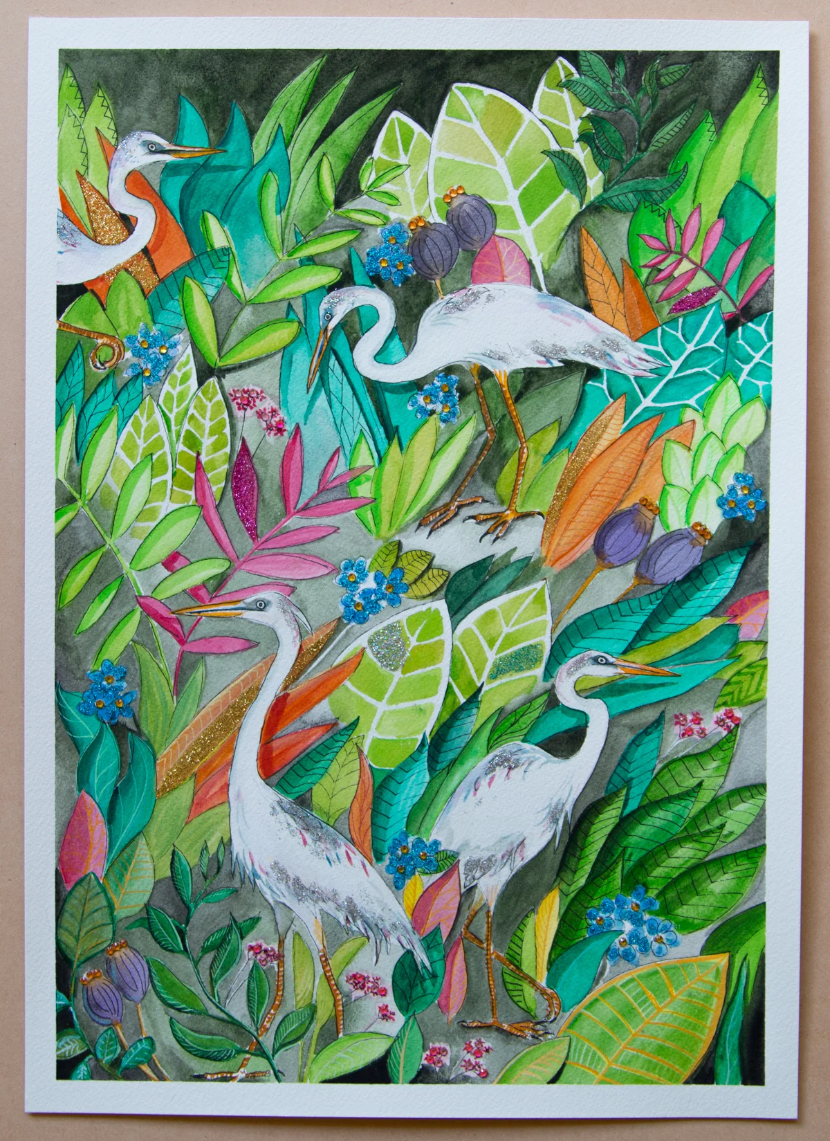 Cranes in The Garden - Zoe Wood 2017 (1 of 1).jpg