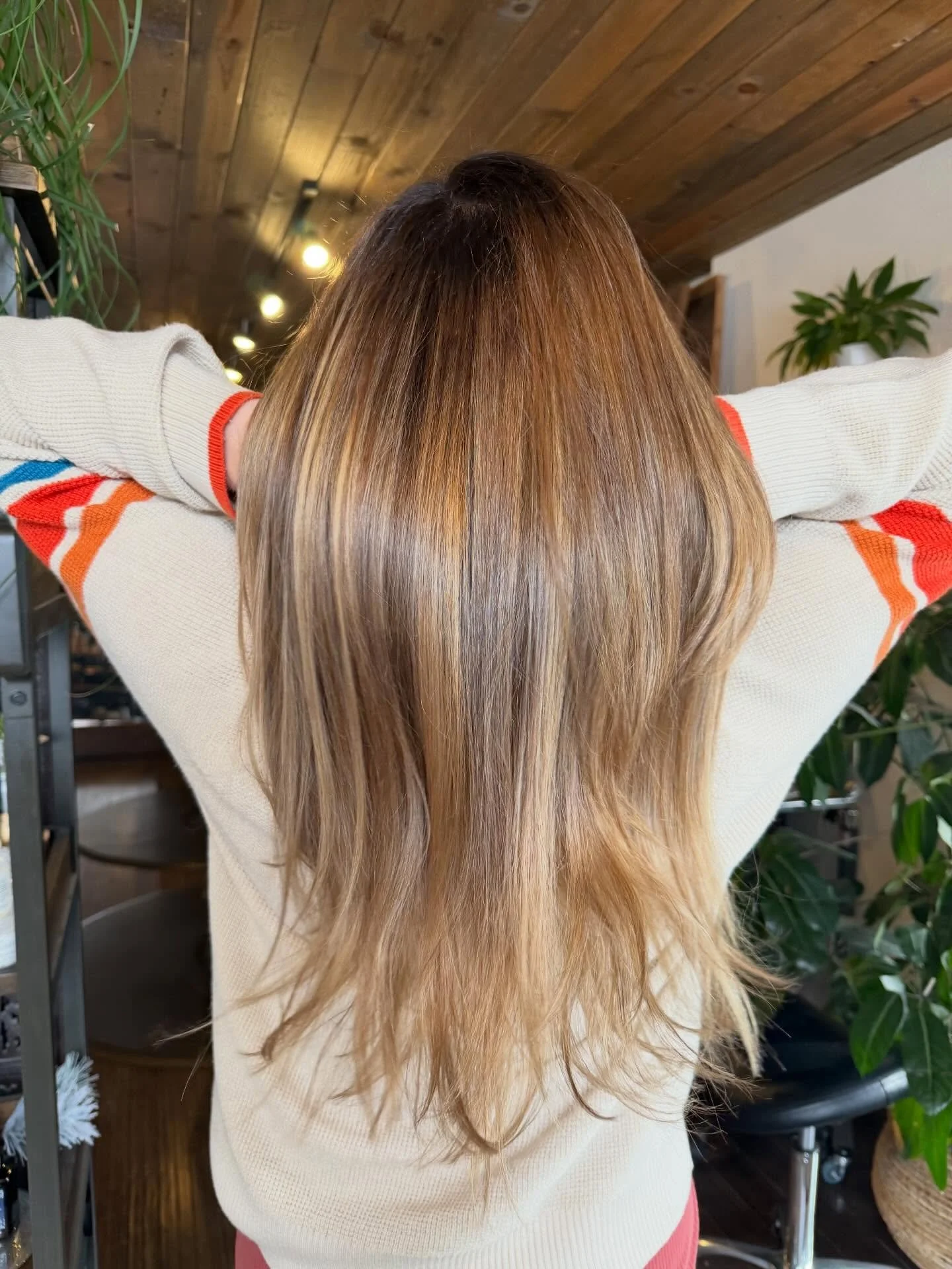 Today&rsquo;s full highlight goal
&bull;low maintenance 
&bull;blended 
&bull; natural/ lived in blonde