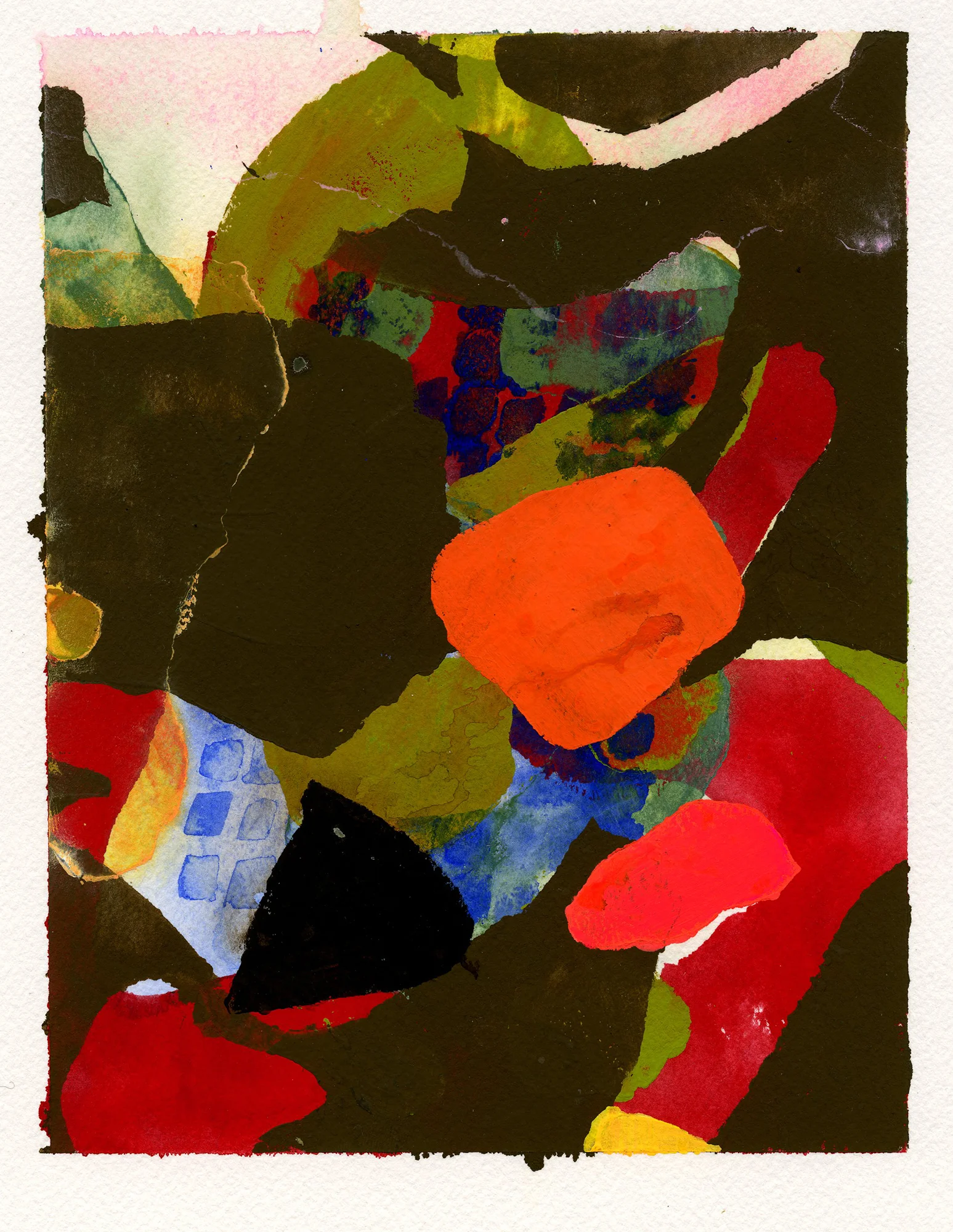achill island #14 gouache 11” x 15”