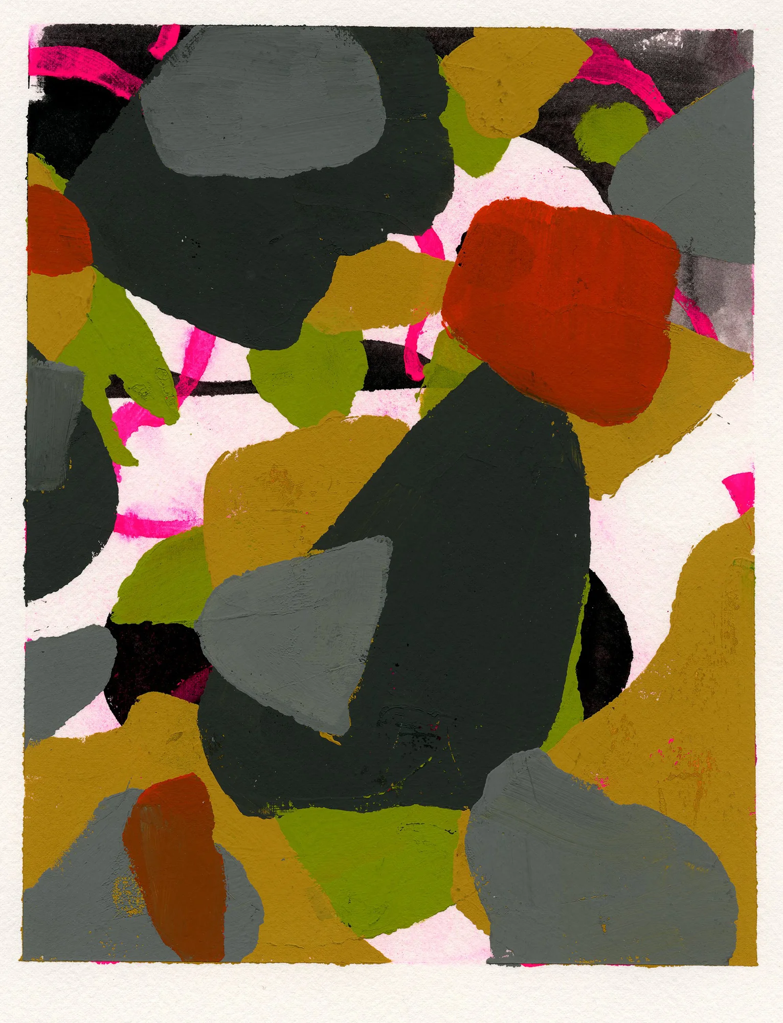 achill island #19 gouache 11” x 15”