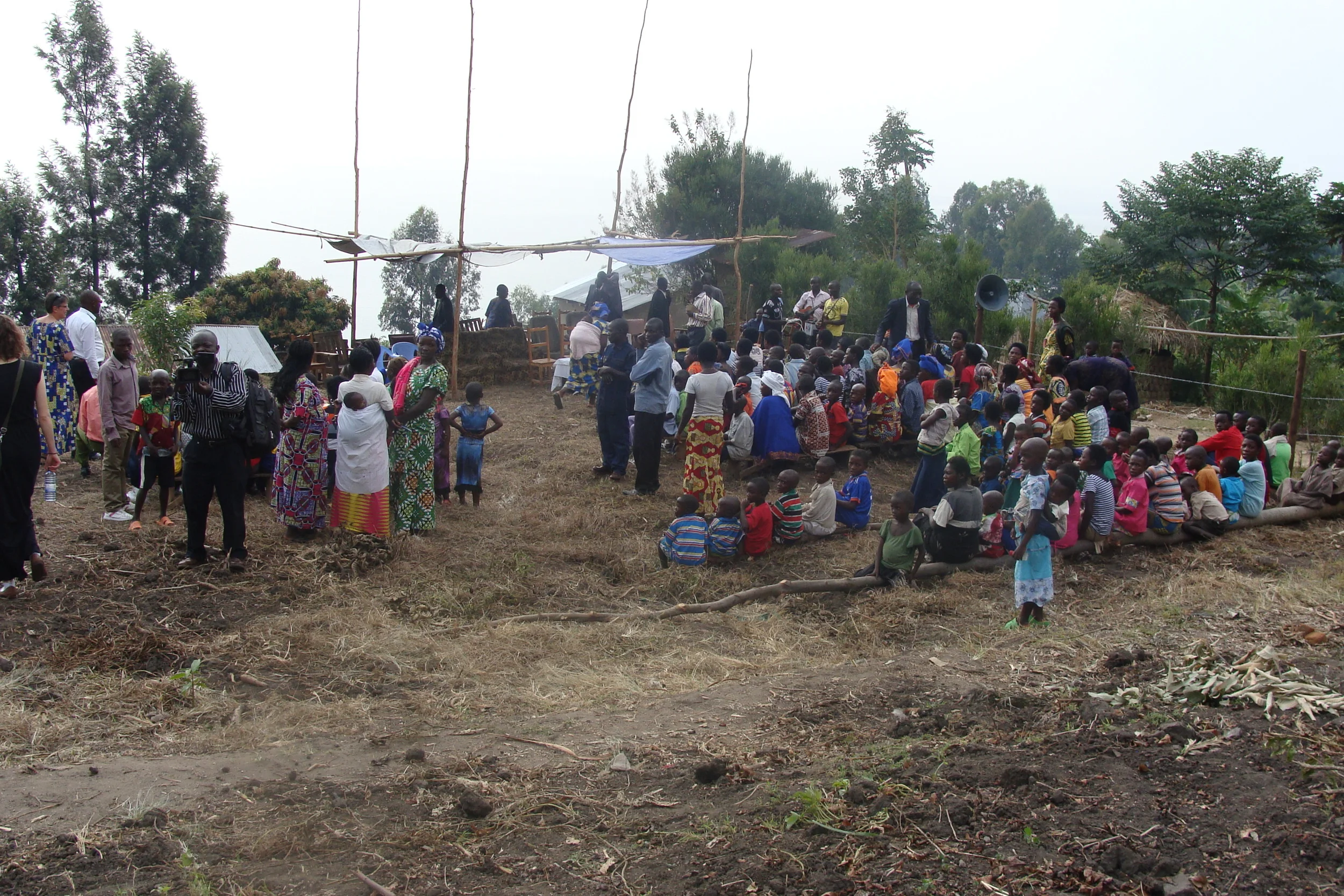 Land on idjwi island Bought using Funds from Mwendo Congo, which will be the future site of a clinic built with our partner Idjwi Initiative
