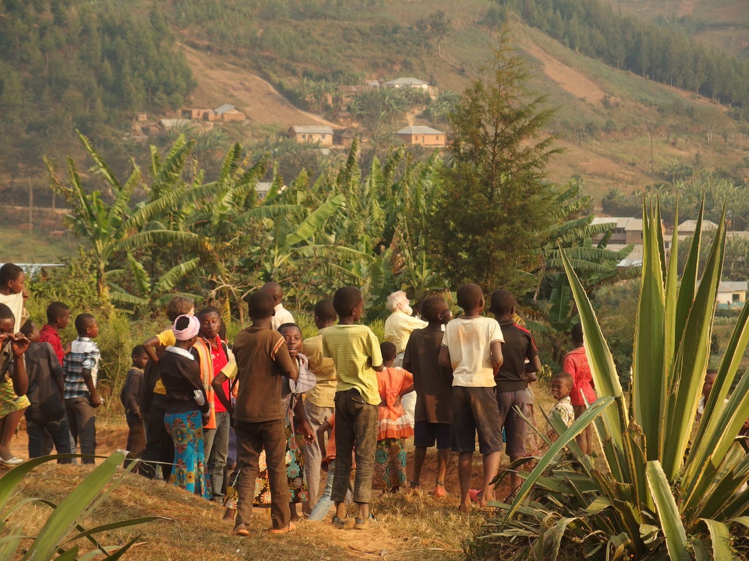 Women And Children On Idjwi Island Mwendo Congo