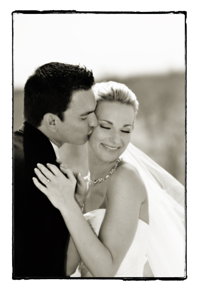 Seaview resort bride and groom portrait / Meyer Photography