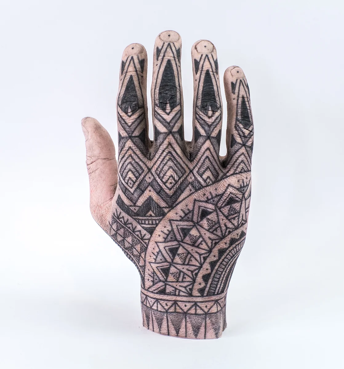 Ben Lopez Tattooed hand