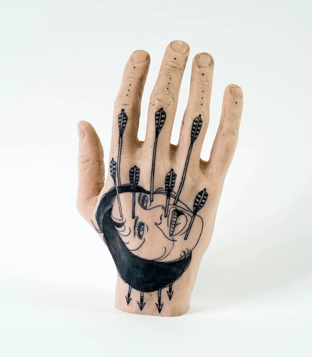 Tattooed hand Thing Gallery Oozy