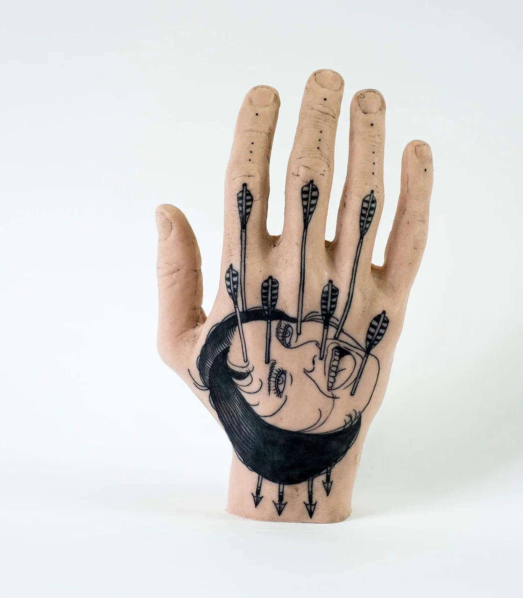 Tattooed hand Thing Gallery Oozy