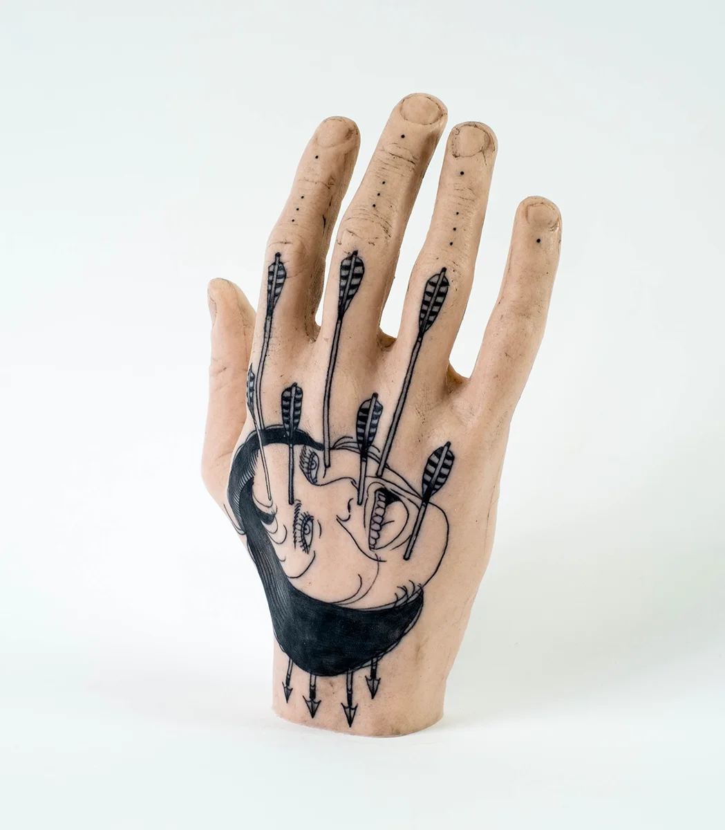 Tattooed hand Thing Gallery Oozy