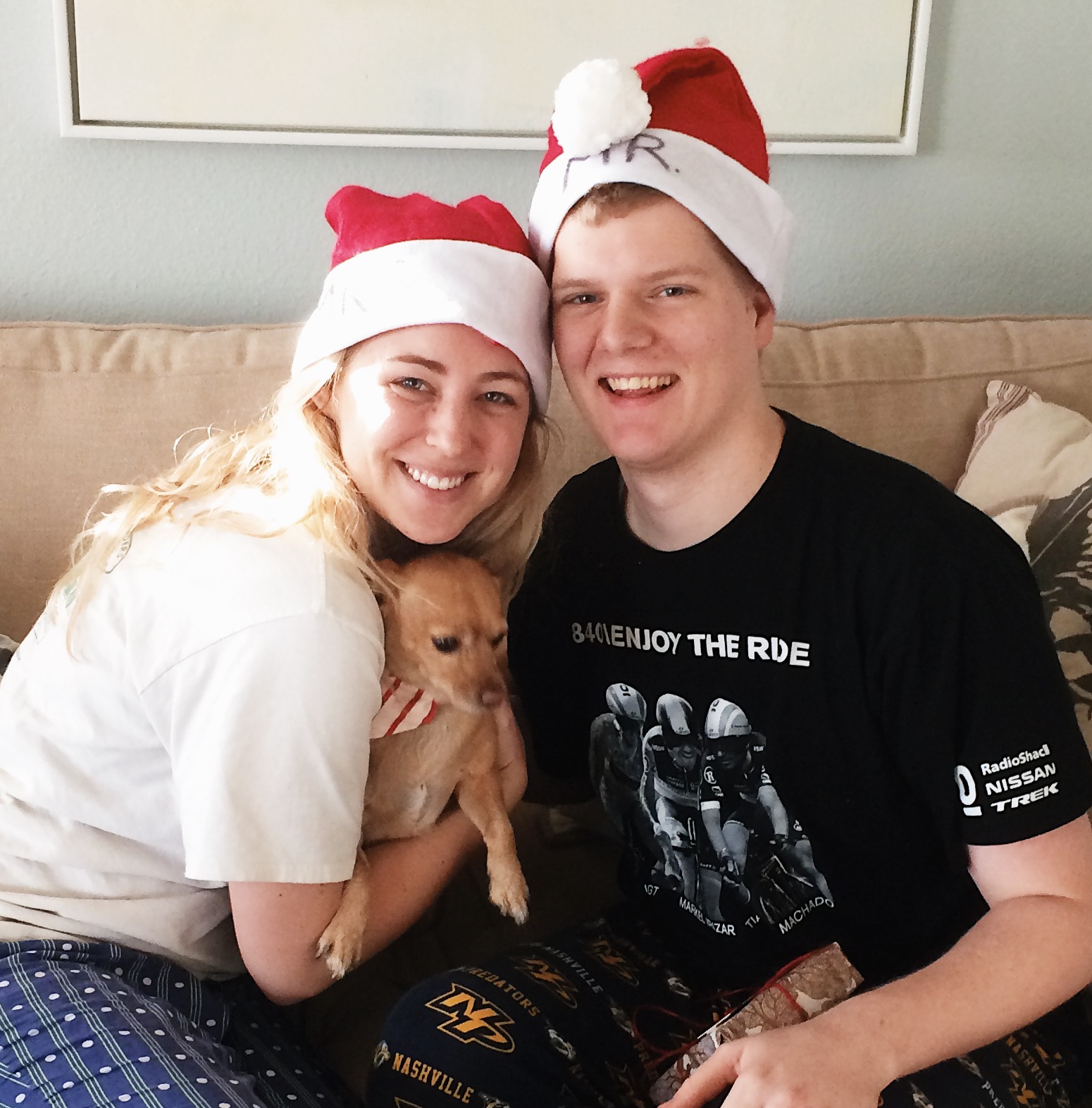 had our first Christmas together...