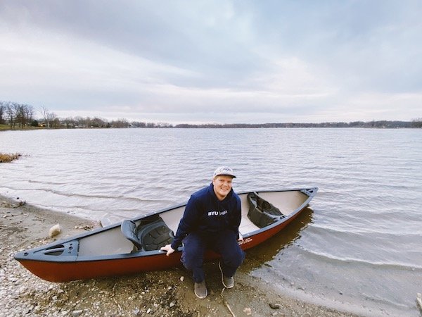 Canoeing Pike Lake