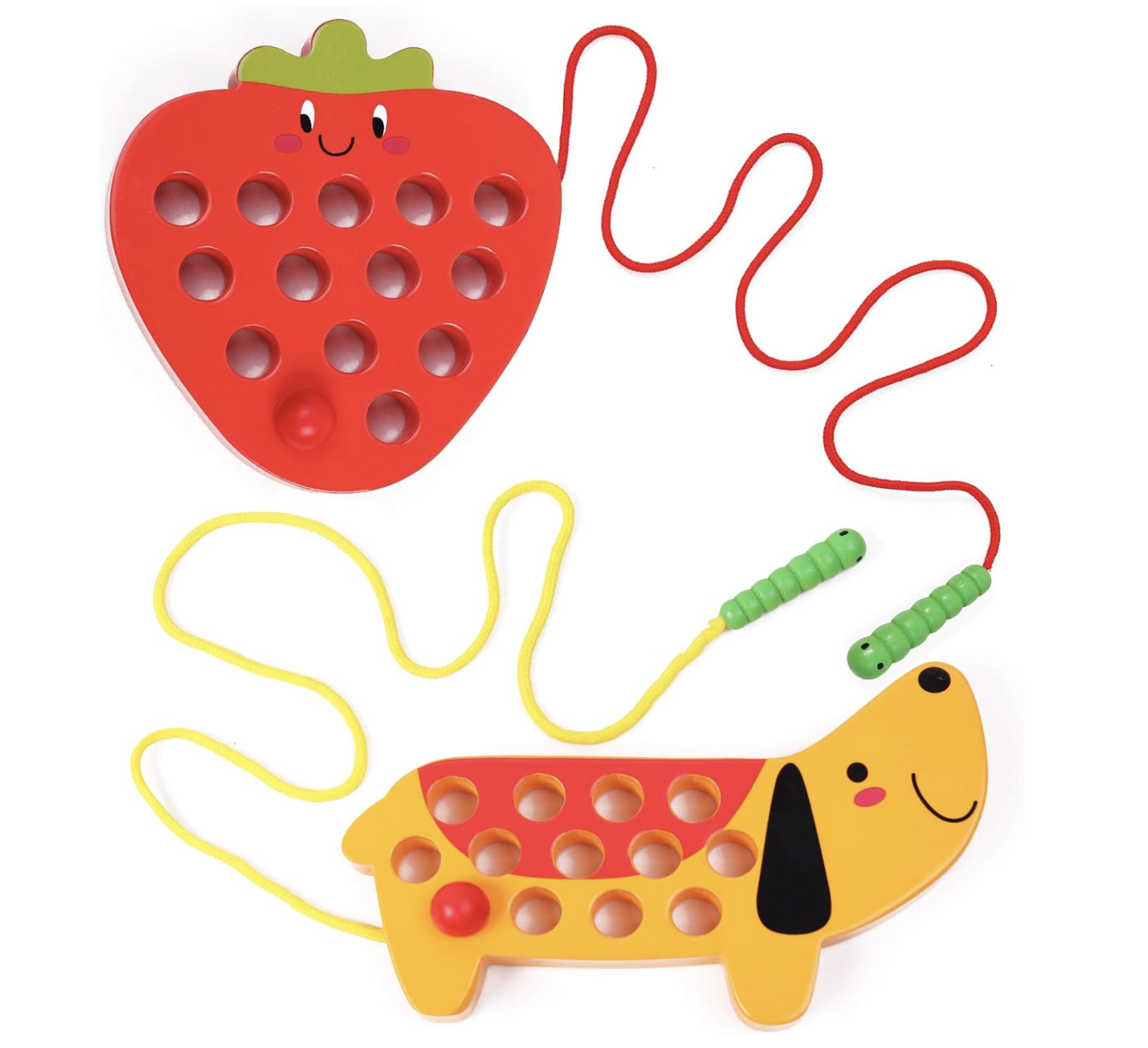 Wooden Lacing Toy