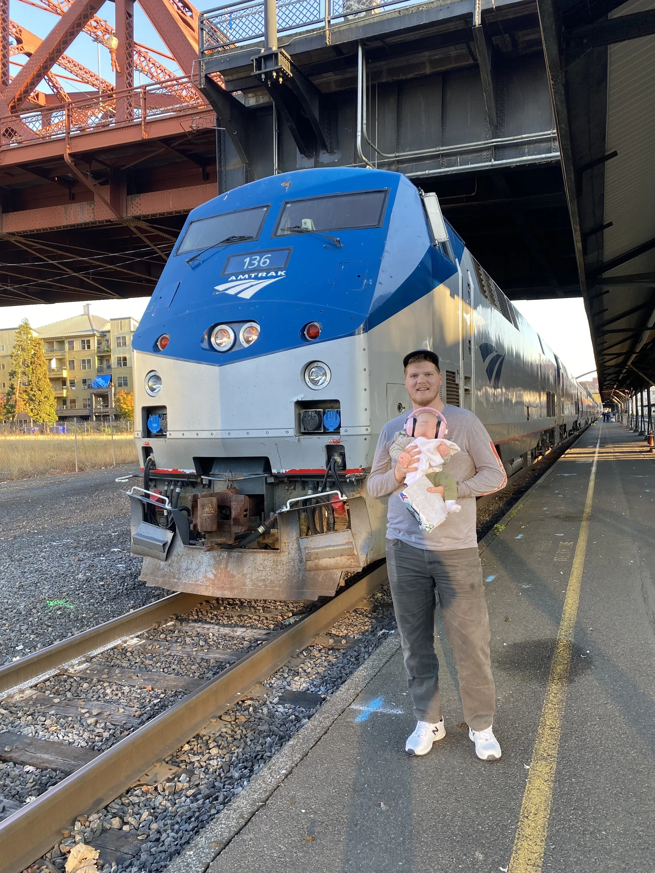 From Los Angeles to Seattle: A 35 Hour Train Ride with a Newborn