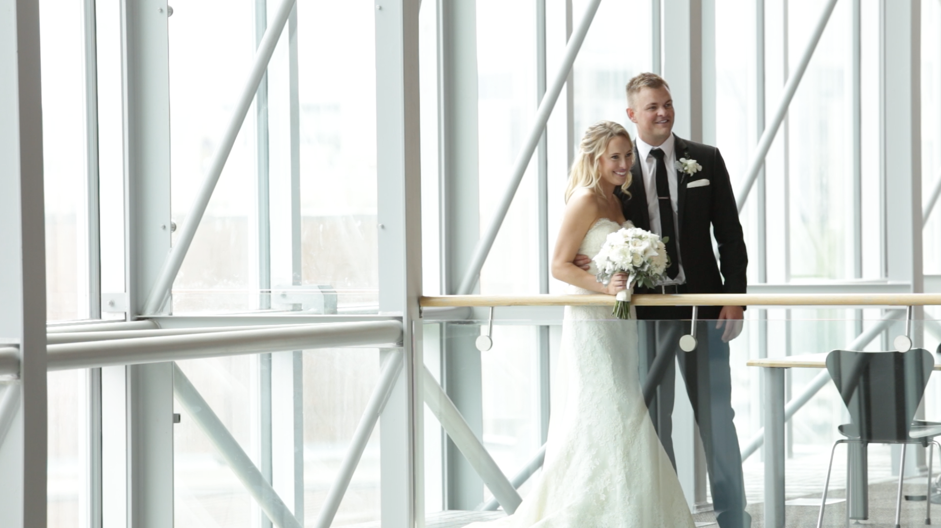 Melissa and Ian's Downtown Winnipeg wedding (click to see their video).&nbsp;