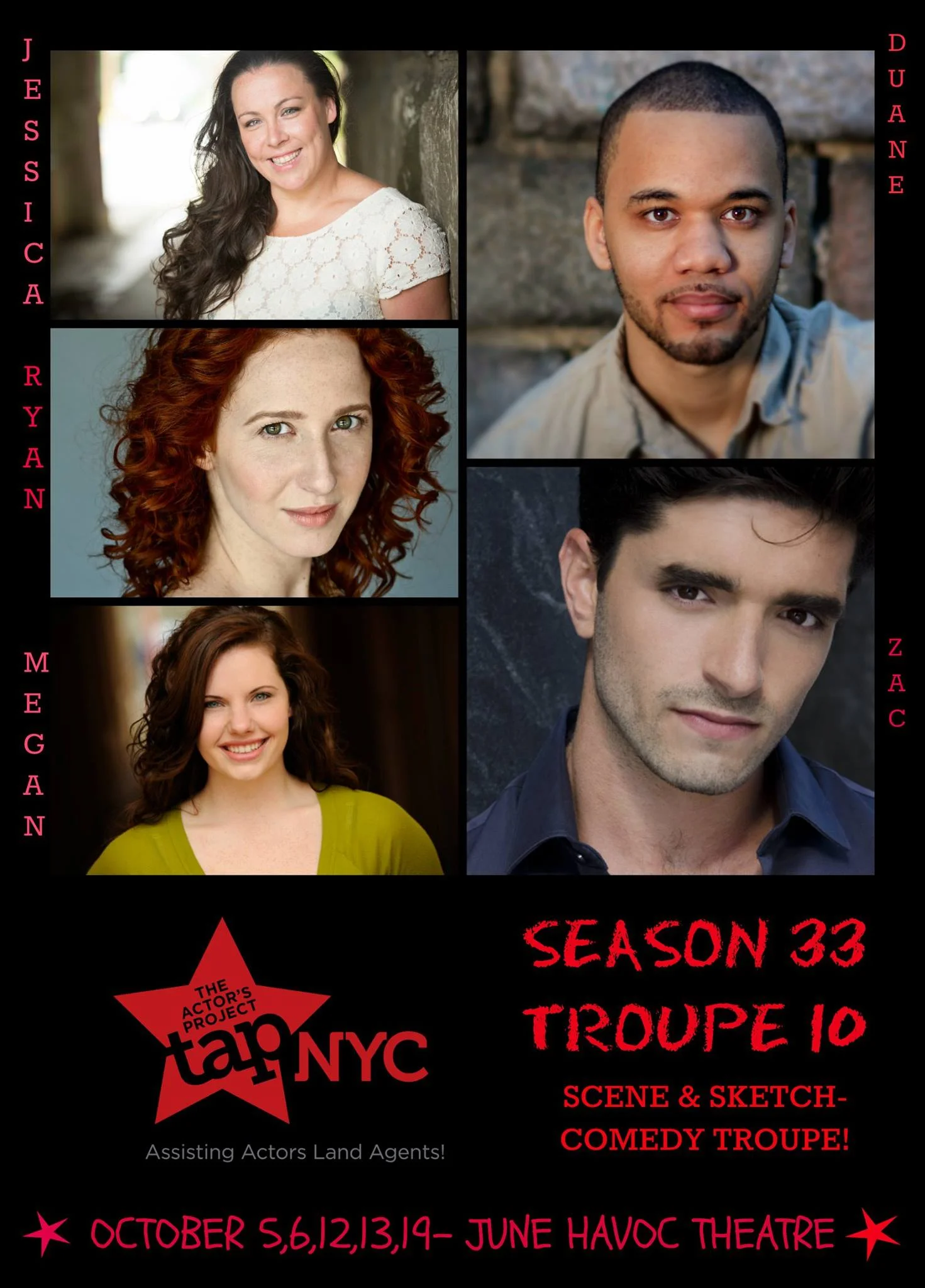 SKETCH COMEDY SHOWCASE 10/19 !!