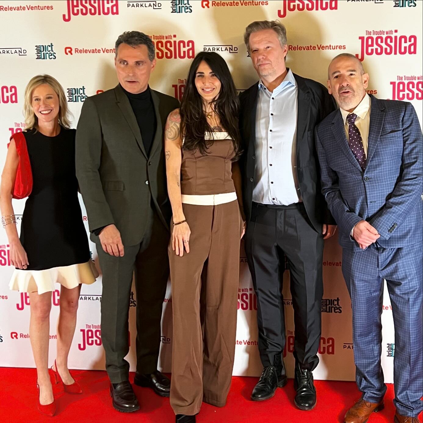 A little step and go @ the premiere of The Trouble with Jessica With @fredriksewell @mattwinndirectordnote @sarahsulick #thetroublewithjessica #parklandpictures