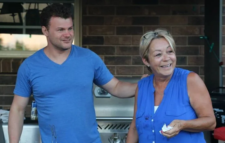 Will with Deb Conlon, his Mom