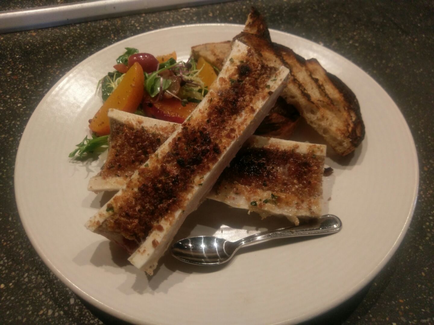 bone marrow + a bourbon $16 fried cheese curds $3 drink special: daiquiri $6