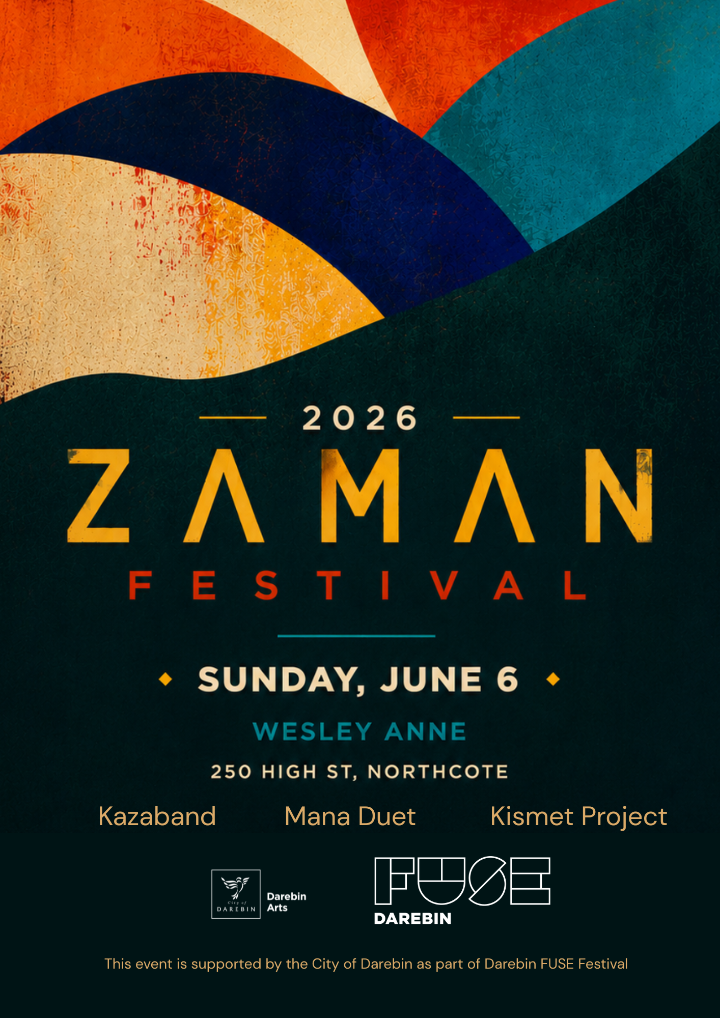 Zaman Festival x Fuse Festival – Music of the Levant &amp; Asia Minor