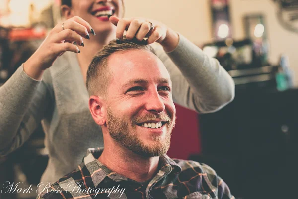 Everyone needs a little hair product in their lives. See? Look at that smile!