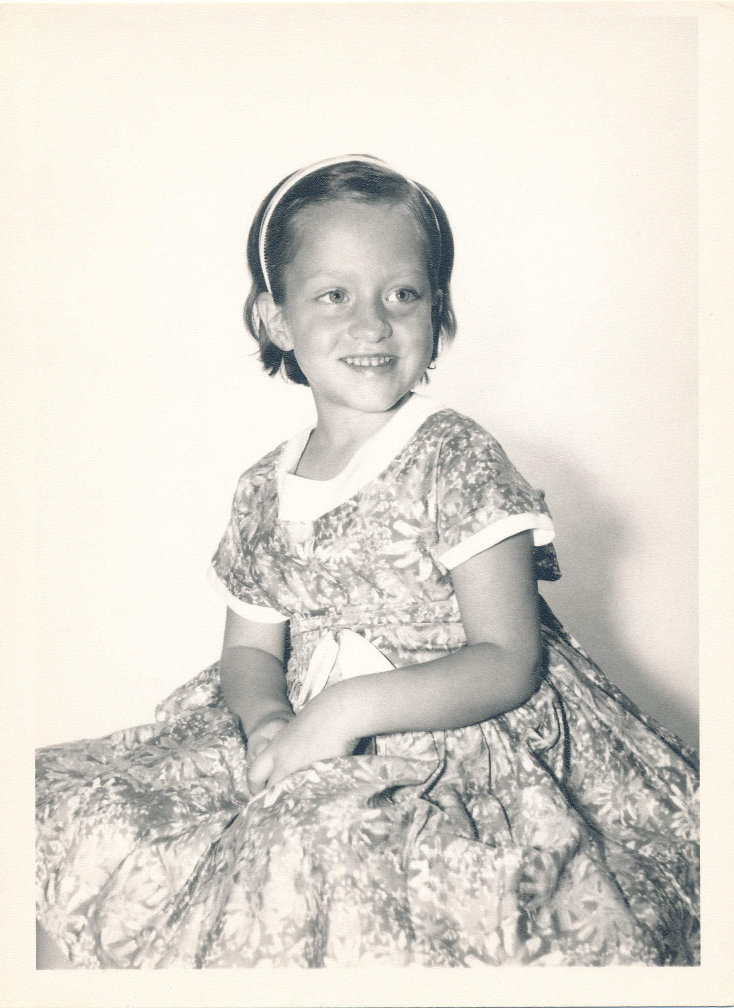 Aunt Betty as a little girl. So incredibly pure and innocent.